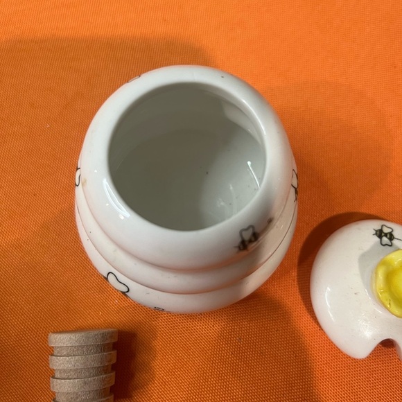 Ceramic Honey Pot with Dipper - Picture 6 of 11